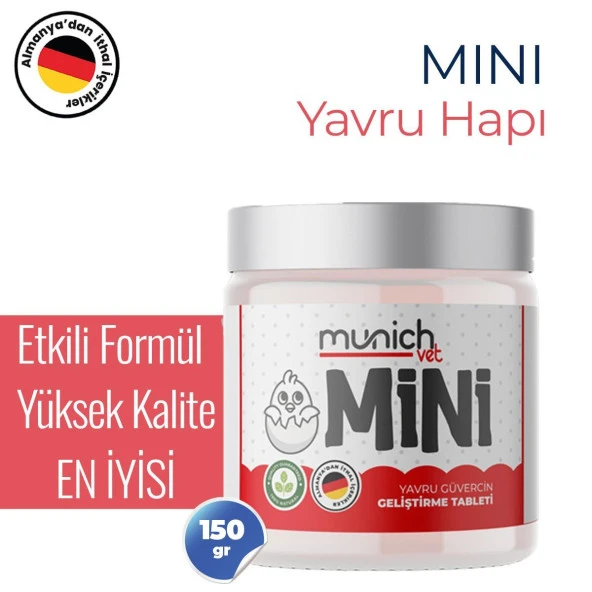 Munich Vet Mini Yavru Güvercin Geliştirme Hapı 150 gr