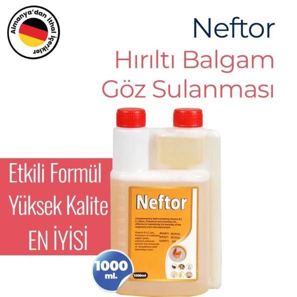 Munich Vet Neftor Hırıltı ve Nefes Ürünü 1000 ml