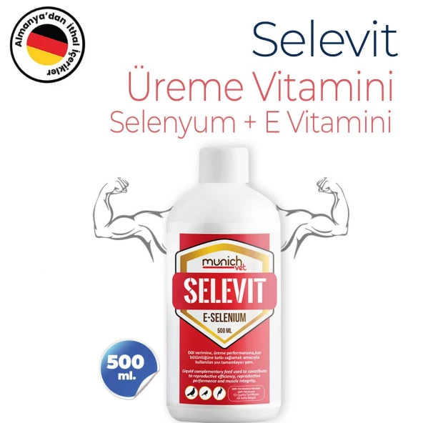 Munich Vet Selevit Üreme Vitamini 500 ml