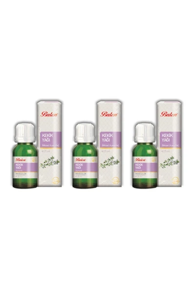 Balen Kekik Yağı 20 ml 3 Adet