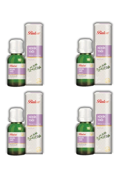 Balen Kekik Yağı 20 ml 4 Adet