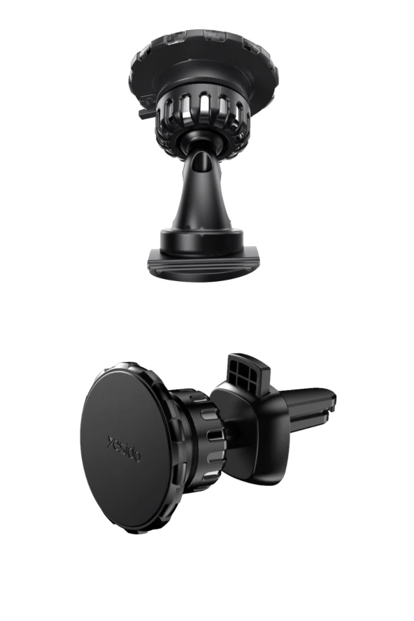 CC153 2in1 Izgara Klipsli ve Yapışkanlı 360 Derece Ayarlanabilir Manyetik Magsafe Araç Tutucu - Resim 6