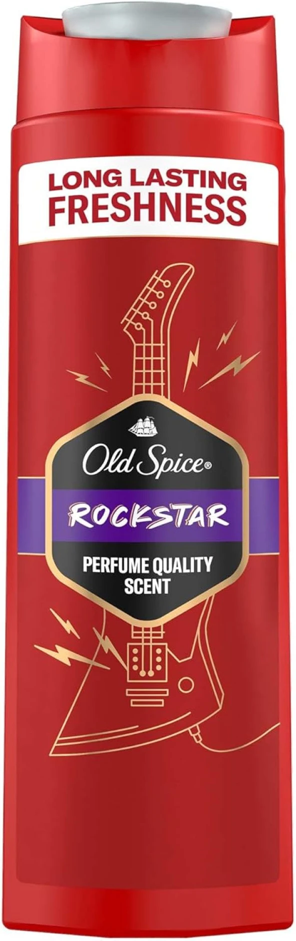 Spice Rockstar Erkek Duş Jeli ve Şampuan 400 ml