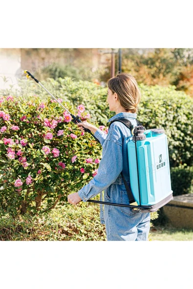 16 Lt Şarjlı Akülü ve Manuel Kullanımlı Sırt ilaçlama Pompası Makinası - 3