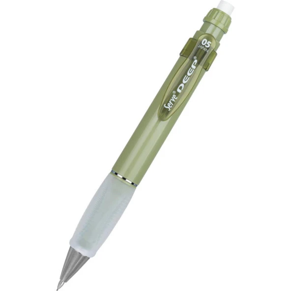 Serve Deep Mekanik Uçlu Kalem Toprak Tonları 0.5 mm Yaprak Yeşili