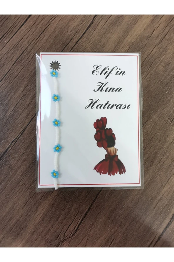 MİNİK ADIMLAR 10 Adet Kum Boncuk Papatya Bileklik - 2