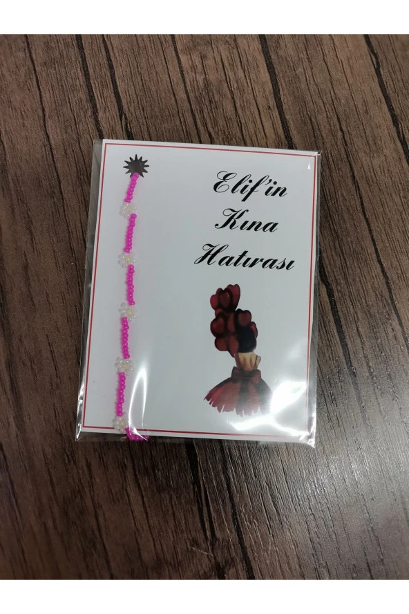 MİNİK ADIMLAR 50 Adet Kum Boncuk Papatya Bileklik