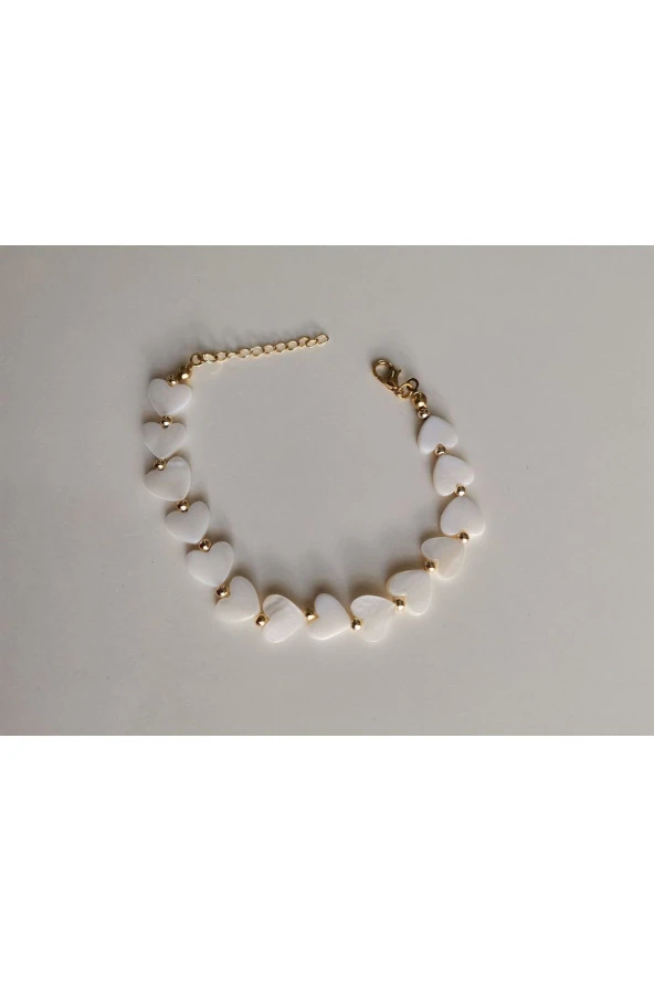 MİNİK ADIMLAR Sedef Kalp Bileklik - 2