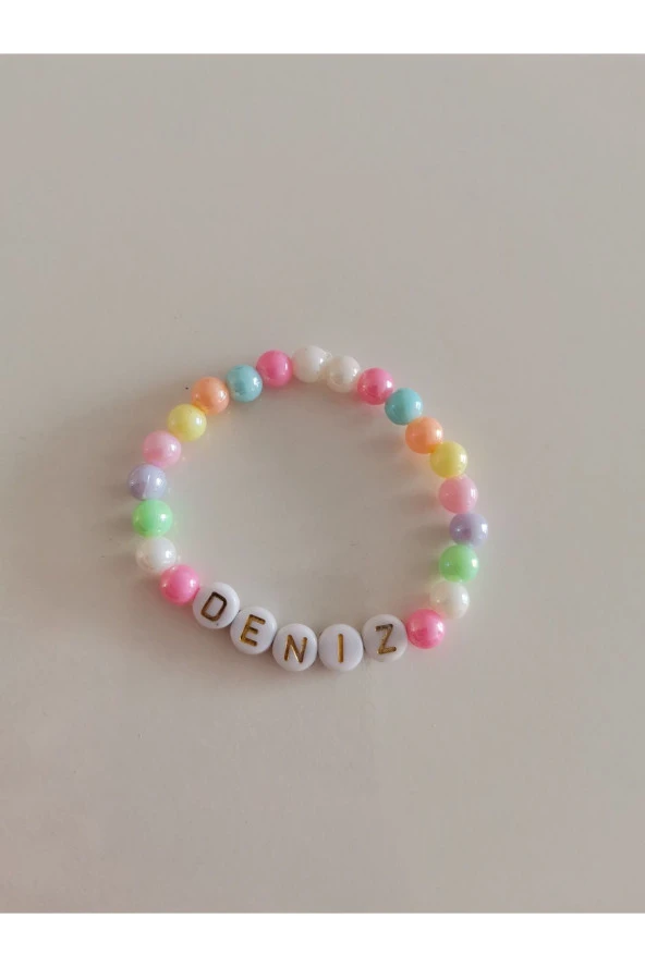 MİNİK ADIMLAR İsimli Çocuk Boncuk Bileklik - 2