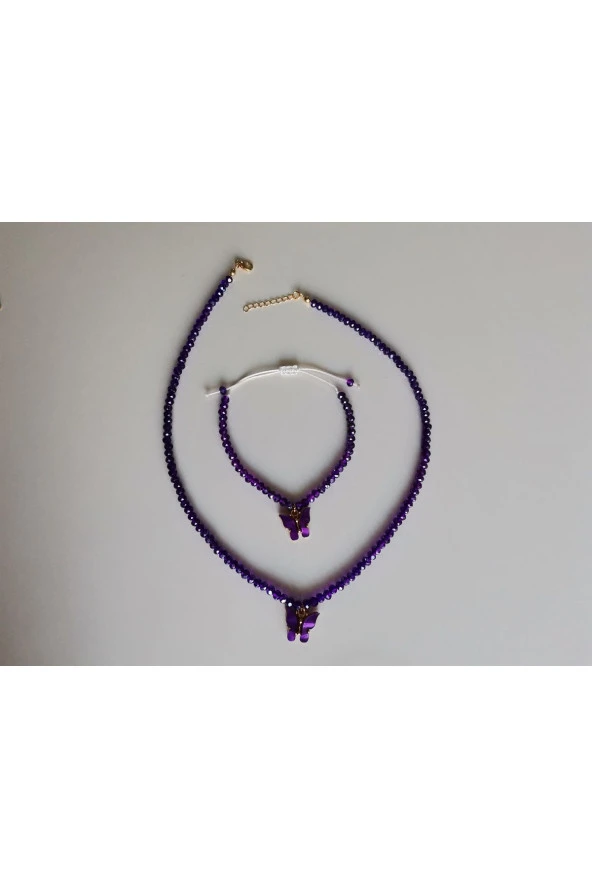 MİNİK ADIMLAR Kristal Kolye & Bileklik - 2