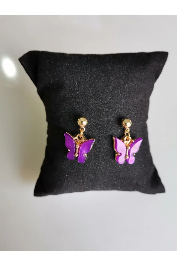 MİNİK ADIMLAR Kelebek Top Küpe