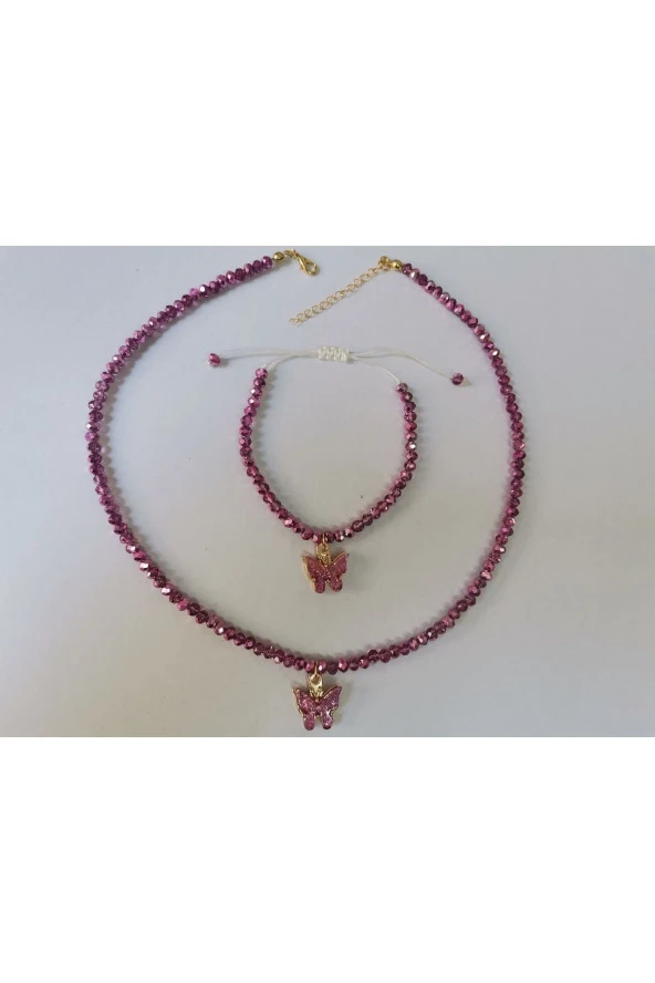 MİNİK ADIMLAR Kristal Kolye & Bileklik - 4