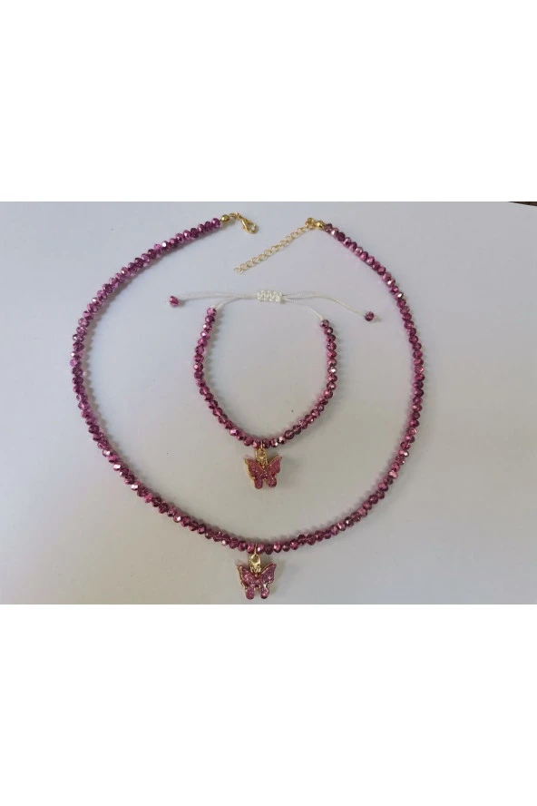 MİNİK ADIMLAR Kristal Kolye & Bileklik - 5