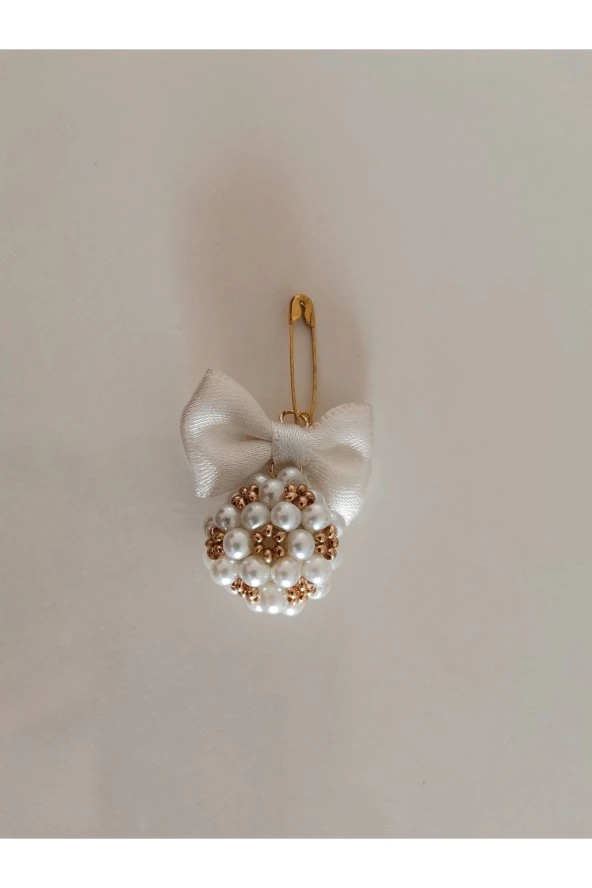 MİNİK ADIMLAR Yuvarlak Cevşenli Bebek Yaka & Yastık Ve Beşik İğnesi - 3