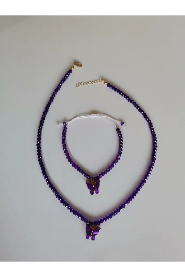 MİNİK ADIMLAR Kristal Kolye & Bileklik - 3