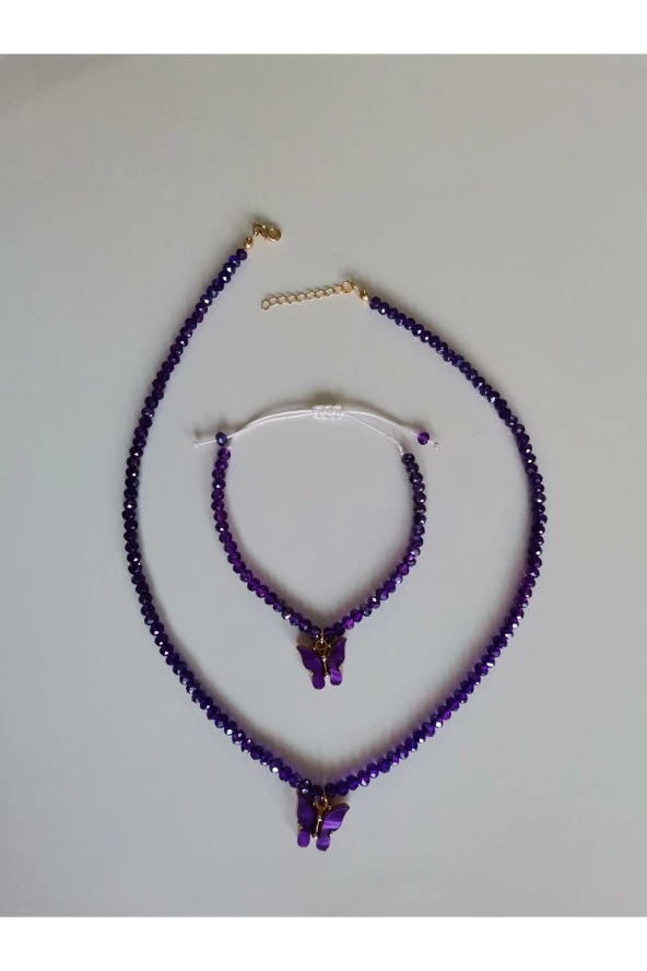 MİNİK ADIMLAR Kristal Kolye & Bileklik - 5