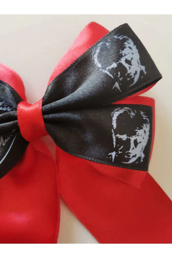 MİNİK ADIMLAR 23 Nisan Tokası Atatürk Ve Imzası Baskılı Özel Tasarım Klipsli - 3