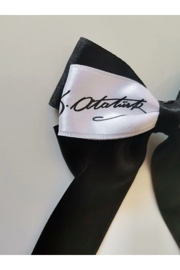 MİNİK ADIMLAR 23 Nisan Tokası Atatürk Ve Imzası Baskılı Özel Tasarım Klipsli - 2