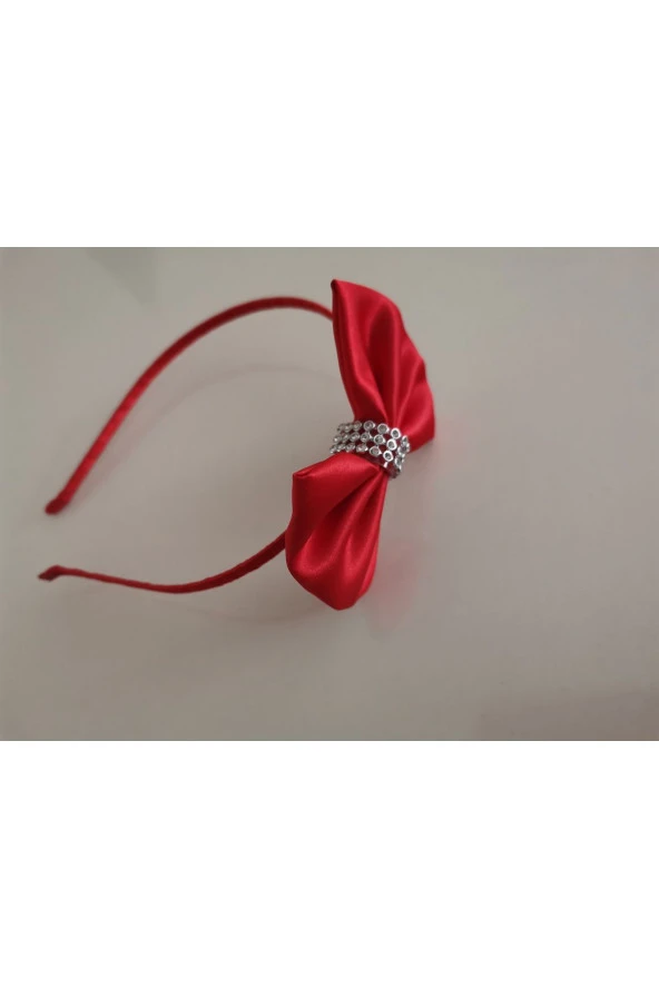 MİNİK ADIMLAR Kırmızı Taşlı Lohusa Tacı - 5