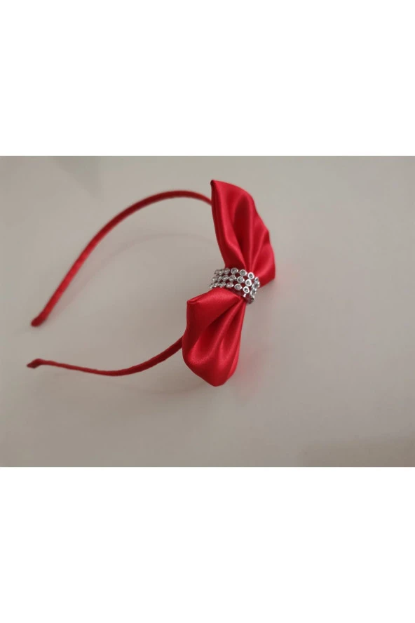 MİNİK ADIMLAR Kırmızı Taşlı Lohusa Tacı - 6