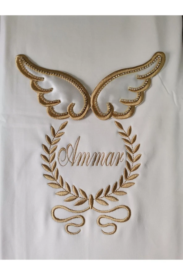 MİNİK ADIMLAR İsme Özel Nakışlı Battaniye - Eldiven - Patik - 2