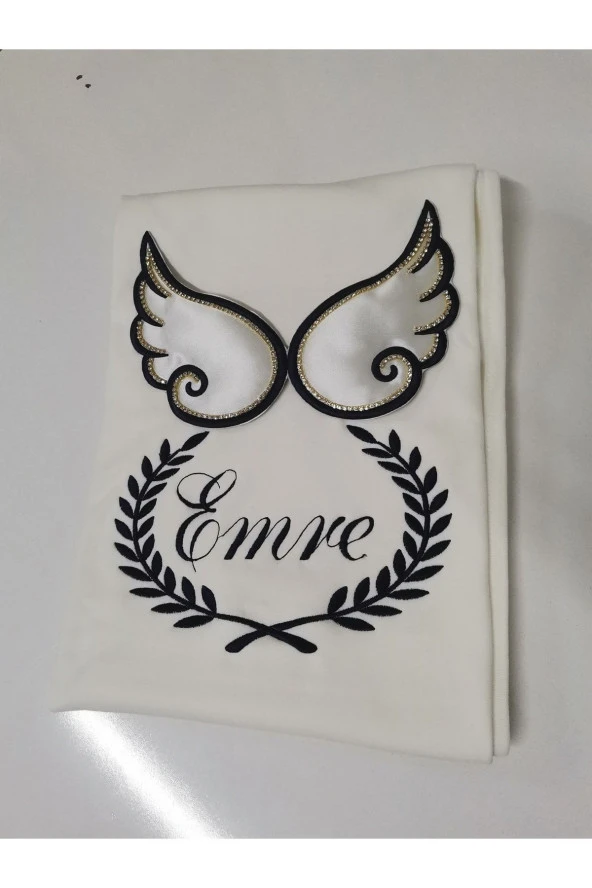 MİNİK ADIMLAR Isme Özel Melek Kanatlı 11'lu Hastane Çıkışı - 6