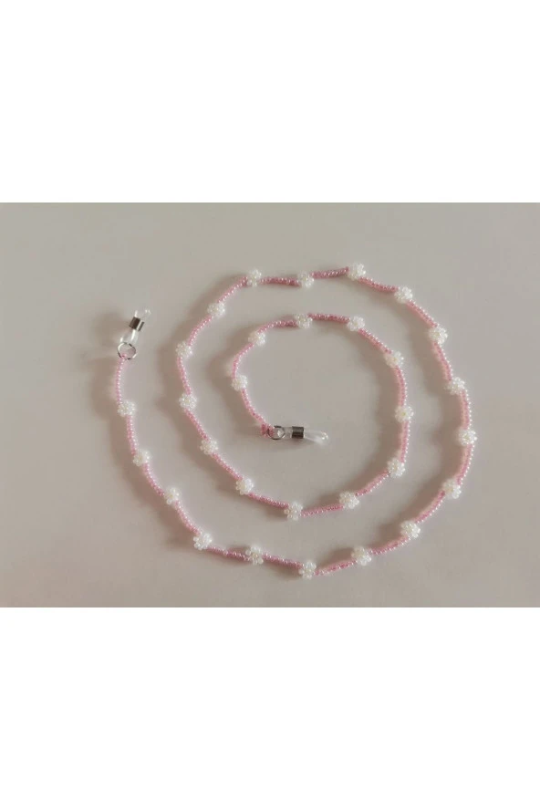 MİNİK ADIMLAR Kum Boncuk Papatya Gözlük Ipi & Gözlük Aksesuarı