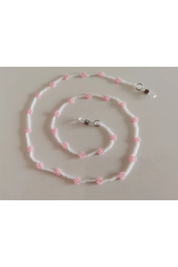 MİNİK ADIMLAR Kum Boncuk Papatya Gözlük İpi & Gözlük Aksesuarı - 2