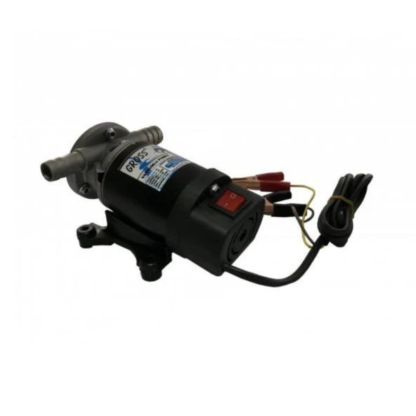 Gross 3/4 Çıkışlı Dıştan Mazot ve Sıvı Aktarım Pompası 12 Volt - Resim 2