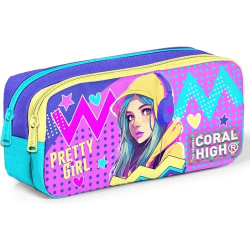 Coral High Kalem Çantası Üç Bölmeli 12071