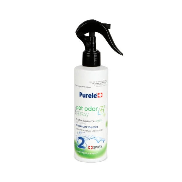 Purele Pet Odor Kedi Köpek Kötü Koku Giderici Sprey 250 ml