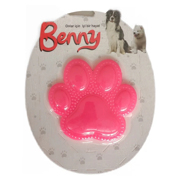 Benny Köpek Oyuncağı Pati 9,5 x 9 cm Pembe