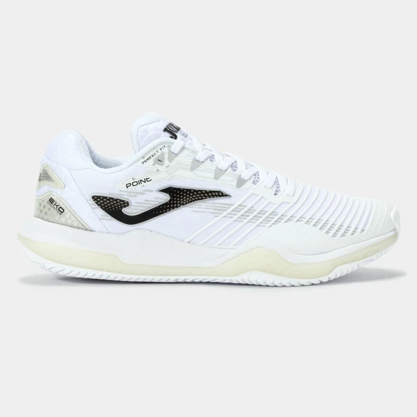 Joma Point Men 2402 Beyaz Erkek Toprak Kort Tenis Ayakkabısı TPOIS2402AC