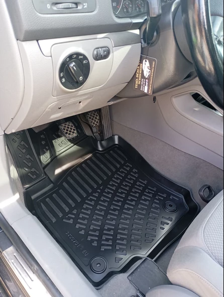 Rizline Volkswagen Golf 5 2003-2009 3D Havuzlu Paspas Siyah - Resim 4