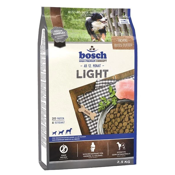 Bosch Light Yetişkin Diyet Köpek Maması 2.5kg