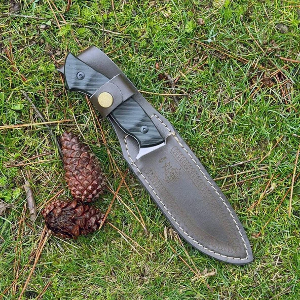 Foçalı 5007 Yatağan El Yapımı 24cm Kompakt Av Kamp Bıçağı - Resim 4