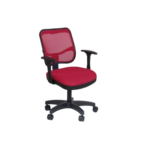 Türksit 807 File Çalışma Koltuğu Plastik Ayak Kırmızı