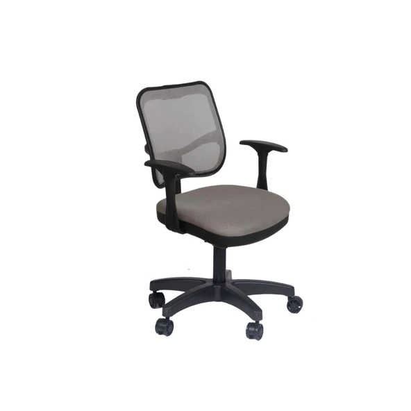 Türksit 807 File Çalışma Koltuğu Plastik Ayak Gri