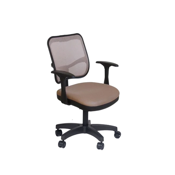 Türksit 807 File Çalışma Koltuğu Plastik Ayak Krem