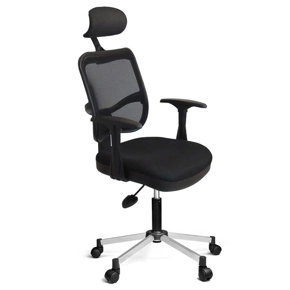 Türksit 817 File Çalışma Koltuğu Metalik Gri Boyalı Ayak Siyah ürün görseli