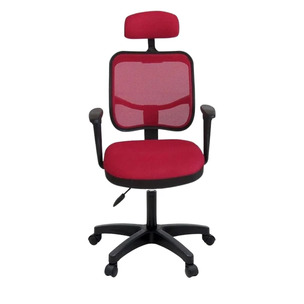 Türksit 817 File Çalışma Koltuğu Plastik Ayak Kırmızı