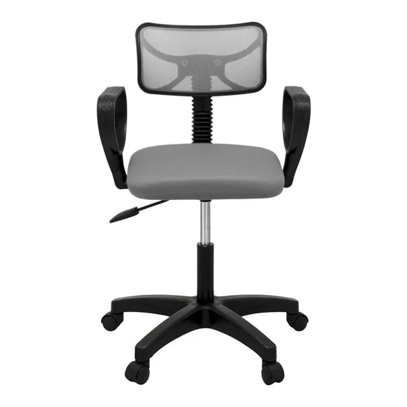 Türksit Buse Çalışma Koltuğu Plastik Ayak Gri