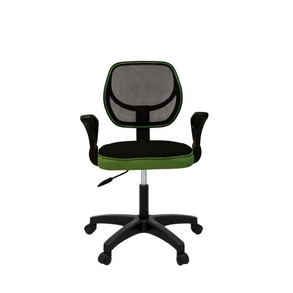 Türksit Gökkuşağı File Çalışma Koltuğu F,Yeşili