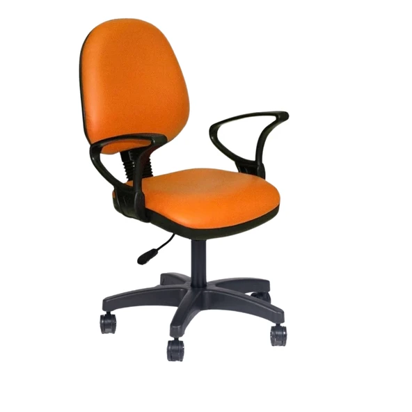 Türksit Kozmo Şef Çalışma Koltuğu Kumaş Turuncu