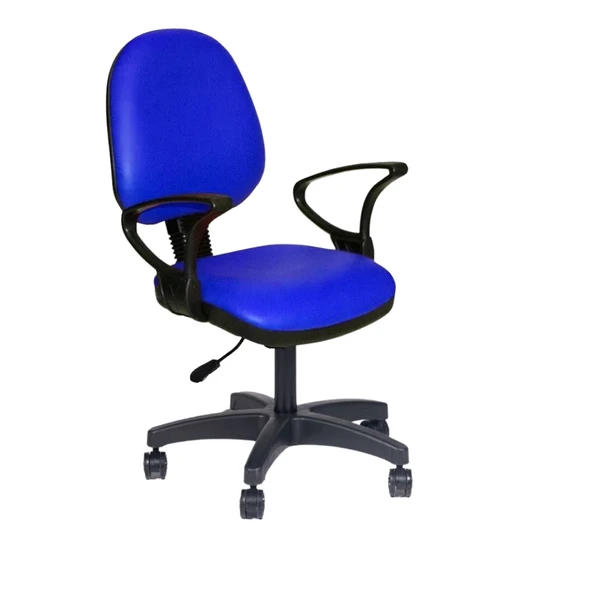 Türksit Kozmo Şef Çalışma Koltuğu Deri P,Mavi