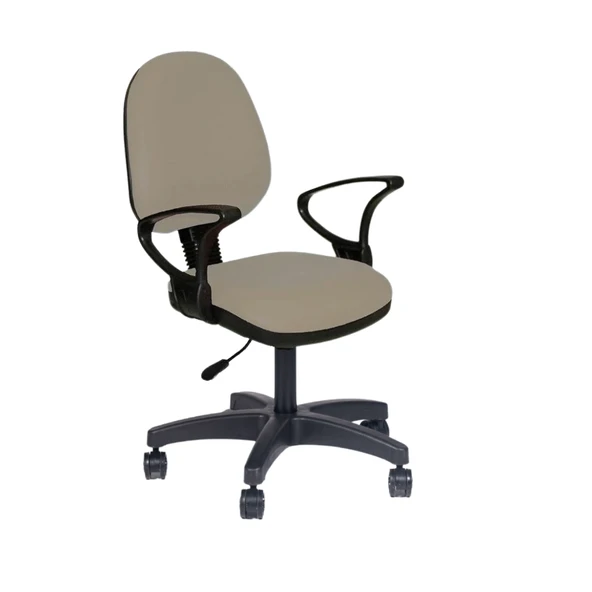 Türksit Kozmo Şef Çalışma Koltuğu Deri Krem