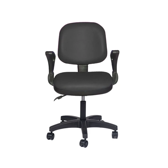 Türksit Kozmo Lux Kollu Çalışma Koltuğu Kumaş Siyah