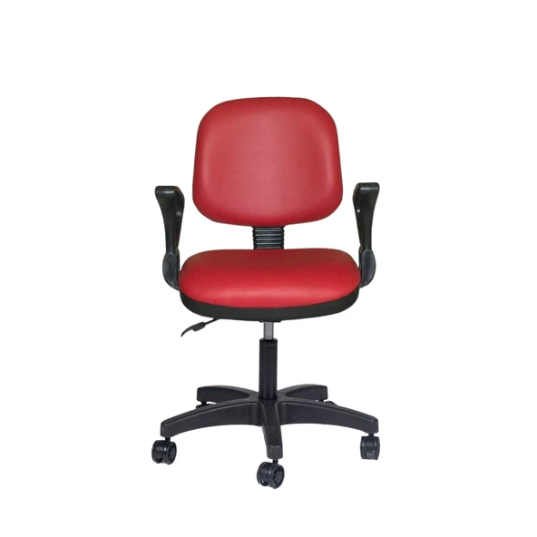Türksit Kozmo Lux Kollu Çalışma Koltuğu Kumaş Kırmızı