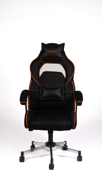 Türksit Range Yastıklı Yönetici ve Oyuncu Koltuğu Turuncu
