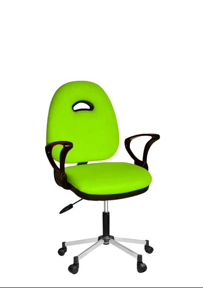 Türksit Kozmo Yönetici Çalışma Koltuğu Metalik Gri Boyalı Ayak F,Yeşil ürün görseli